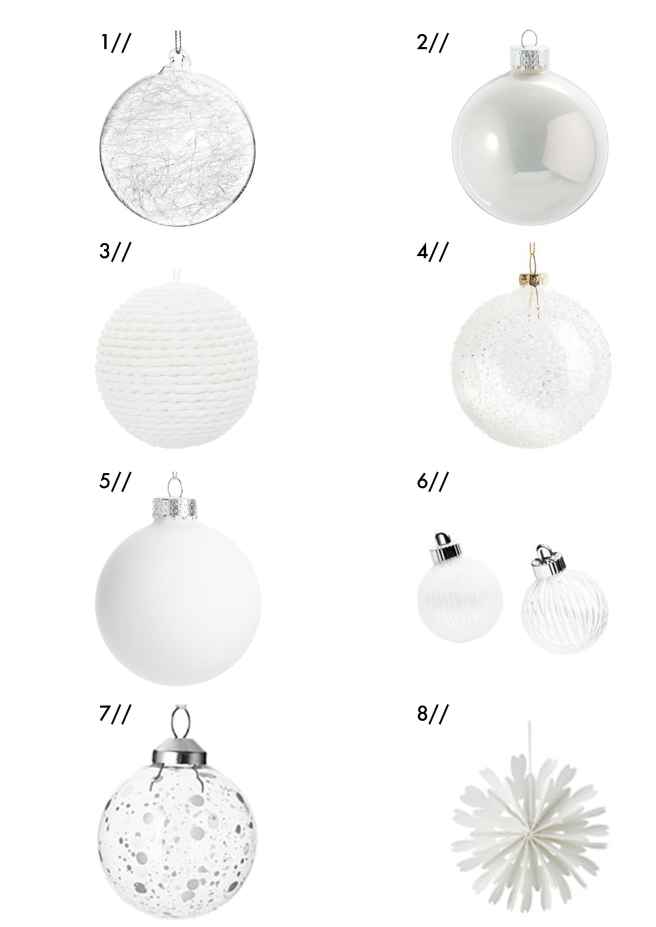 Selection boules noel